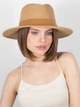 Шляпа женская VILSS Кенія LU-079-03 56-58 Темно-бежевый/Светло-коричневый (ROZ6501087005) - изображение 1