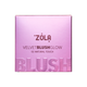 Рум’яна ZOLA Velvet Blush Glow 02 Природний дотик Natural Touch - изображение 3