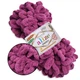 Alize Puffy, Ягода №974, 100г/9м - Алізе Пуффі, плюшева пряжа з готовими петлями для в'язання руками пледів, іграшок та аксесуарів - зображення 1