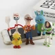 Набор фигурок История игрушек 4, Игровые фигурки из мультфильма Toy Story 7 шт, Игрушка Вуди, Базз Лайтер, Джесси, Форки - изображение 2