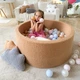 Сухий басейн Joyful Kids хутро Теді 100x40 см Бежевий з кульками 100 шт - зображення 7