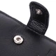Чоловічий горизонтальний гаманець із натуральної шкіри ST Leather 22455 Чорний - зображення 3