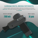 Перкуссионный массажный пистолет Booster Lightsaber Mini (6 насадок) - изображение 8