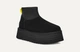 Уггі жіночі UGG Classic Mini Dipper Black 38 Чорні - изображение 4