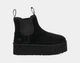 Уггі жіночі на платформі UGG Neumel Platform Chelsea 38 Чорні - изображение 1