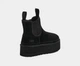 Уггі жіночі на платформі UGG Neumel Platform Chelsea 38 Чорні - изображение 4