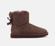 Уггі жіночі UGG Mini Classic 2 Bailey Bow Chocolate 40 - изображение 1