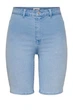 Шорти ONLROYAL HW BIKE SHORTS DNM PIM 15227135 Light Blue Denim ONLY M Блакитний 15227135LIGHTBLUEDENI S - изображение 1