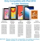 Стилус для iPad FOJOJO 2018 2022 активный Palm Rejection магнитное крепление зарядка - изображение 6