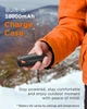 Грелки для рук с кейсом 2 шт 14000mAh двусторонний нагрев аккумуляторные портативные - изображение 4