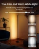 Розумний торшер SwitchBot Floor Lamp RGBICWW підтримка Matter Apple HomeKit Alexa чорний - зображення 5