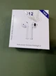 Бездротові навушники i12 TWS Bluetooth 5.0 сенсорне керування мікрофон для дзвінків білі БВ - Б/В - зображення 2