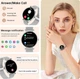Смарт-годинник 1.27 Bluetooth дзвінки 130+ режимів пульсометр IP68 сріблясті - зображення 8
