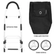 Сумка-візок ShoppingCruiser Foldable Black (604320) - зображення 4