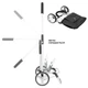 Сумка-візок ShoppingCruiser Foldable Black (604320) - зображення 6