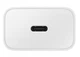 Сітчастий зарядний пристрій Samsung 25 W USB-C White + Кабель Type-C 1 м - зображення 2