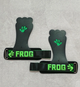 Гімнастичні безмагнезійні накладки Frog ELITE GRIPS 4.0 HD, розмір M, зелений колір - зображення 3