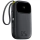 Внешний аккумулятор Baseus Power Bank EnerFill FC31 Dual-Cable 10000mAh 22.5W (PPQD3-1022D) Black - изображение 2