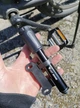 Насос для велосипедів ручний 100 PSI велосипедний міні насос для м'яча надувного матраца кола куль шин велонасос компактний велосипедний насос портативний з кріпленням алюмінієвий з 3 насадками N5566 WEST BIKING Чорний 73574 - зображення 18