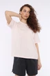 Футболка с коротким рукавом женская XXS цвет светло-розовый YUKI ЦБ-00291436 - изображение 1
