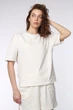 Футболка с коротким рукавом женская XXL цвет молочный YUKI ЦБ-00291438 - изображение 1
