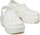 Крокси сабо на платформе Crocs Stomp Clog Chalk 36 - зображення 3