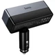 Зарядне автомобільне Hoco Z65B Smart dual cigarette lighter 1USB/1Type-C/2DC/240W/PD/QC АЗП з гніздом прикурювача Чорний - изображение 5