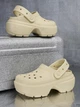 Кроксы сабо на платформі Crocs Stomp Clog Bone 39 - изображение 1