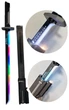 Световой меч с искрами и дымом меч самурая звездные войны меч Джедая RGB - изображение 2