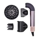 Фен-стайлер для волос Super Hairdryer 1600 Вт 4 насадки Фиолетовый - изображение 3
