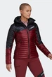 Жіночі пухові куртки TERREX Techrock Down Hooded Jacket туристичні в похід червоний з чорним М - зображення 5