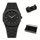 Стильные мужские часы LumerWatch, циферблат с белыми метками - изображение 5