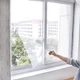 Набор москитных сеток на окна Mosquito Net 2 шт 130 х 150 см с самоклеящейся крепежной лентой - изображение 4