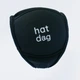 Шолом звукоізоляційний для собак Hat-Dog L - чорний - изображение 2
