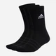 Набор женских носков высоких хлопковых Adidas C Spw Crw IC1310 37-39 3 пары Black (4066746298329) - изображение 1