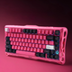 Клавіатура FoWhat NEO75 (GravaStar Mercury K1 Lite) із комбінованим підключенням - Berry Red - зображення 2