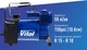 Автомобильный компрессор ViTOL К-55 150psi 23Amp 50л шл5м клеми насос для подкачки шин V00224 - изображение 3