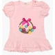 Футболка дитяча Breeze з квіточками (14352-104G-pink) Breeze 14352-104G-pink 1033177 - зображення 1