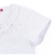 Футболка детская Matilda с коротким рукавом и кружевной оборкой (7134-164G-white) Matilda 7134-164G-white 1032720 - изображение 5