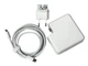 Зарядний блок живлення для ноутбука Apple 87W (20.2V 4.3A) USB‑C, квадратний, з вилкою та кабелем - зображення 1