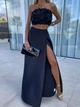 Жіночий Костюм(спідниця+топ) SHEIN 904549-1 5XL чорний (2000005102905) - зображення 2