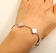 Браслет Van Cleef с розовым перламутром MaxiUvelir 9611 SE, размер 16-19см - изображение 3