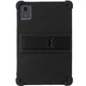 Захисний чохол Deexe Silicone Kickstand для Lenovo Tab K11 Gen 2 / Idea Tab (TB336) - Black - зображення 2