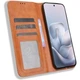 Чохол-книжка Deexe Retro Style для Motorola Edge 70 Fusion - Brown - зображення 4