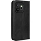 Чохол-книжка Deexe Retro Style для OnePlus 15T - Black - зображення 6