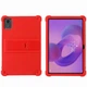 Захисний чохол Deexe Silicone Kickstand для Lenovo Tab K11 Gen 2 / Idea Tab (TB336) - Red - зображення 1