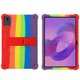 Захисний чохол Deexe Silicone Kickstand для Lenovo Tab K11 Gen 2 / Idea Tab (TB336) - Colorful - зображення 1