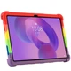 Захисний чохол Deexe Silicone Kickstand для Lenovo Tab K11 Gen 2 / Idea Tab (TB336) - Colorful - зображення 2