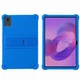 Захисний чохол Deexe Silicone Kickstand для Lenovo Tab K11 Gen 2 / Idea Tab (TB336) - Dark Blue - зображення 1
