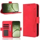 Чохол-книжка з кишеньками Deexe Wallet Stand для OnePlus 15T - Red - зображення 8
